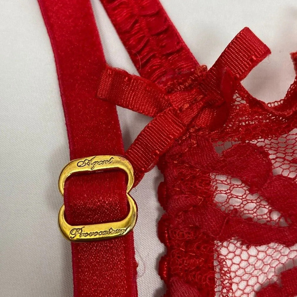 Agent Provocateur Denver Red Bra 32D - Picture 11 of 12